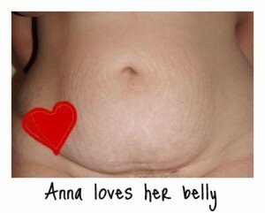 Anna belly heart project