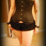 Heather upside down corset